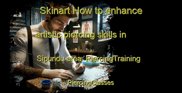 Skinart How to enhance artistic piercing skills in Sipundu area | #PiercingTraining #PiercingClasses #SkinartTraining-South Africa