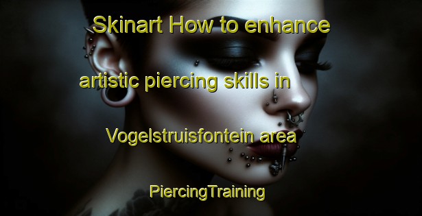 Skinart How to enhance artistic piercing skills in Vogelstruisfontein area | #PiercingTraining #PiercingClasses #SkinartTraining-South Africa