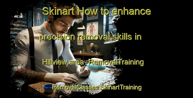 Skinart How to enhance precision removal skills in Hillview area | #RemovalTraining #RemovalClasses #SkinartTraining-South Africa