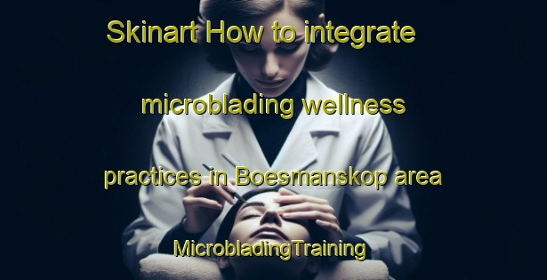 Skinart How to integrate microblading wellness practices in Boesmanskop area | #MicrobladingTraining #MicrobladingClasses #SkinartTraining-South Africa