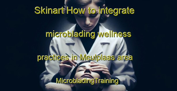 Skinart How to integrate microblading wellness practices in Meulplaas area | #MicrobladingTraining #MicrobladingClasses #SkinartTraining-South Africa