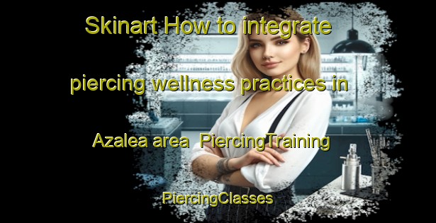 Skinart How to integrate piercing wellness practices in Azalea area | #PiercingTraining #PiercingClasses #SkinartTraining-South Africa