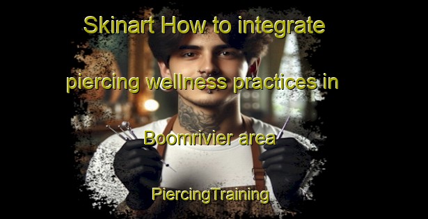 Skinart How to integrate piercing wellness practices in Boomrivier area | #PiercingTraining #PiercingClasses #SkinartTraining-South Africa