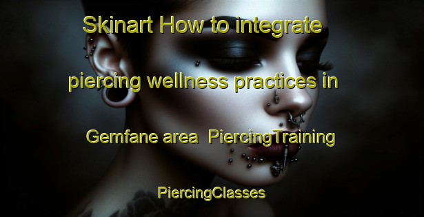 Skinart How to integrate piercing wellness practices in Gemfane area | #PiercingTraining #PiercingClasses #SkinartTraining-South Africa