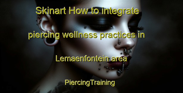 Skinart How to integrate piercing wellness practices in Lemaenfontein area | #PiercingTraining #PiercingClasses #SkinartTraining-South Africa