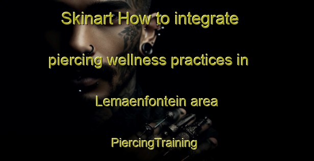 Skinart How to integrate piercing wellness practices in Lemaenfontein area | #PiercingTraining #PiercingClasses #SkinartTraining-South Africa