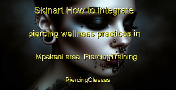 Skinart How to integrate piercing wellness practices in Mpakeni area | #PiercingTraining #PiercingClasses #SkinartTraining-South Africa