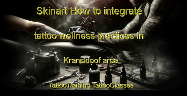 Skinart How to integrate tattoo wellness practices in Kranskloof area | #TattooTraining #TattooClasses #SkinartTraining-South Africa