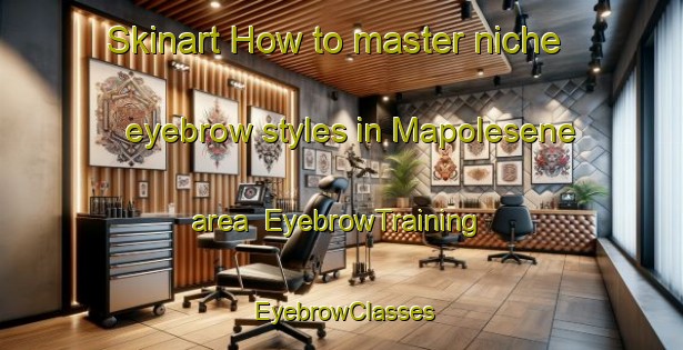 Skinart How to master niche eyebrow styles in Mapolesene area | EyebrowTraining | EyebrowClasses | SkinartTraining-South Africa