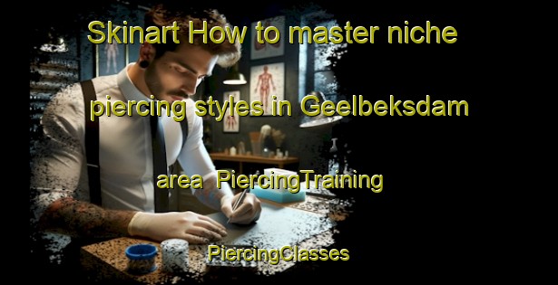 Skinart How to master niche piercing styles in Geelbeksdam area | #PiercingTraining #PiercingClasses #SkinartTraining-South Africa