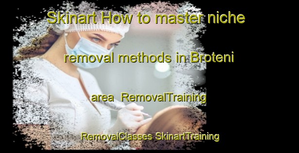 Skinart How to master niche removal methods in Broteni area | #RemovalTraining #RemovalClasses #SkinartTraining-South Africa