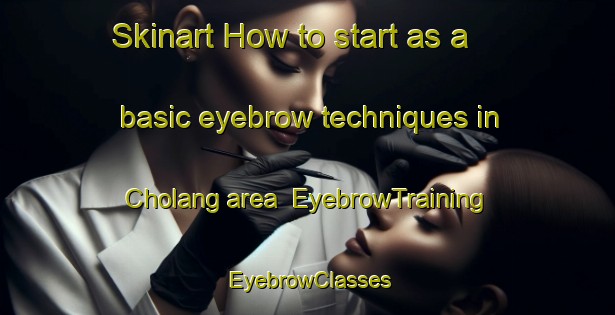 Skinart How to start as a basic eyebrow techniques in Cholang area | EyebrowTraining | EyebrowClasses | SkinartTraining-South Africa