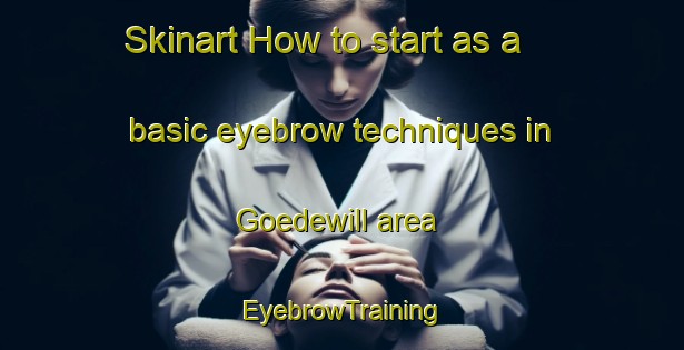 Skinart How to start as a basic eyebrow techniques in Goedewill area | EyebrowTraining | EyebrowClasses | SkinartTraining-South Africa