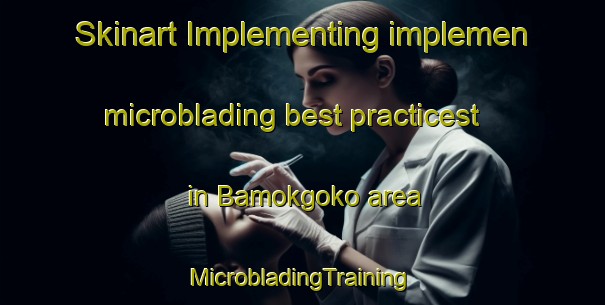 Skinart Implementing implemen microblading best practicest in Bamokgoko area | #MicrobladingTraining #MicrobladingClasses #SkinartTraining-South Africa