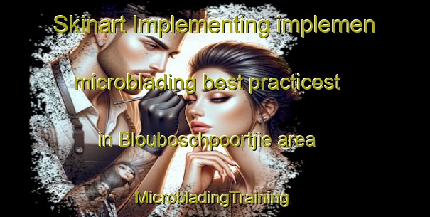 Skinart Implementing implemen microblading best practicest in Blouboschpoortjie area | #MicrobladingTraining #MicrobladingClasses #SkinartTraining-South Africa