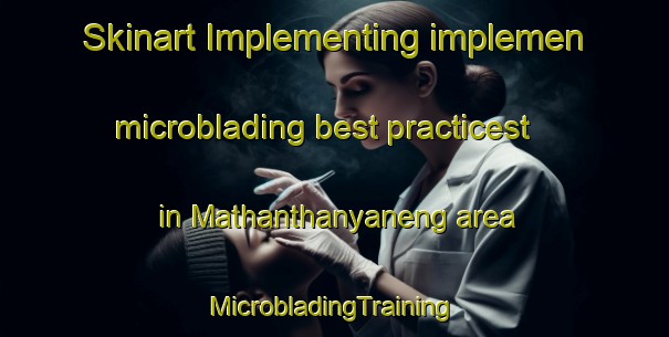 Skinart Implementing implemen microblading best practicest in Mathanthanyaneng area | #MicrobladingTraining #MicrobladingClasses #SkinartTraining-South Africa