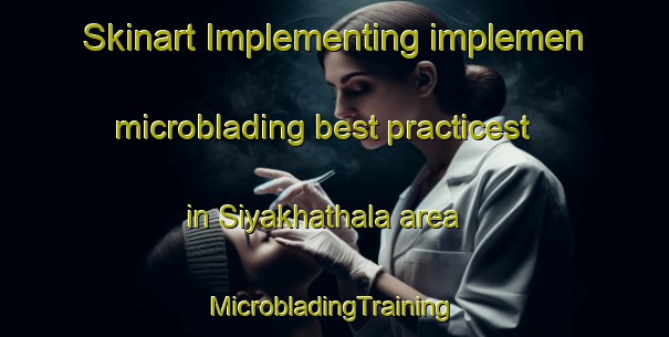 Skinart Implementing implemen microblading best practicest in Siyakhathala area | #MicrobladingTraining #MicrobladingClasses #SkinartTraining-South Africa