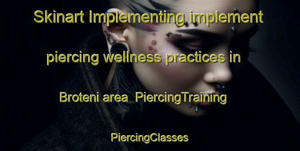 Skinart Implementing implement piercing wellness practices in Broteni area | #PiercingTraining #PiercingClasses #SkinartTraining-South Africa