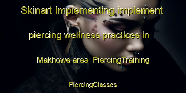 Skinart Implementing implement piercing wellness practices in Makhowe area | #PiercingTraining #PiercingClasses #SkinartTraining-South Africa