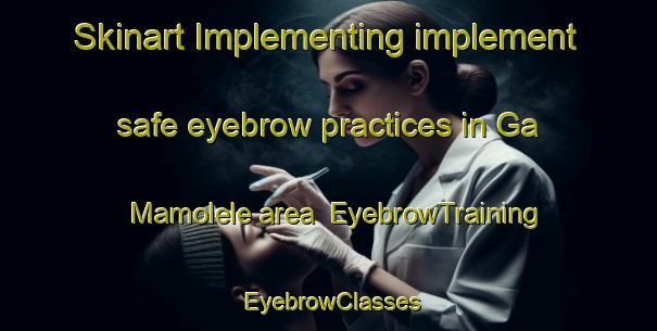 Skinart Implementing implement safe eyebrow practices in Ga Mamolele area | EyebrowTraining | EyebrowClasses | SkinartTraining-South Africa