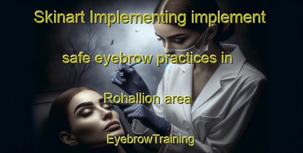 Skinart Implementing implement safe eyebrow practices in Rohallion area | EyebrowTraining | EyebrowClasses | SkinartTraining-South Africa