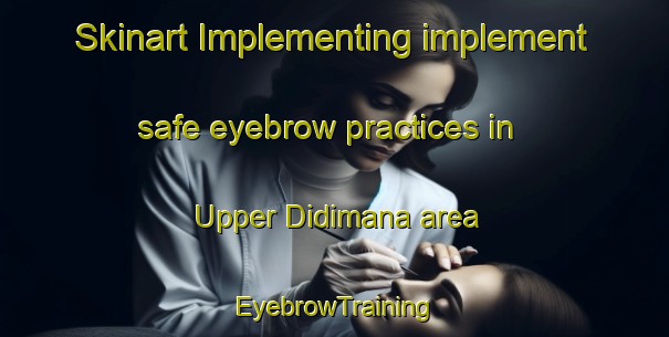Skinart Implementing implement safe eyebrow practices in Upper Didimana area | EyebrowTraining | EyebrowClasses | SkinartTraining-South Africa