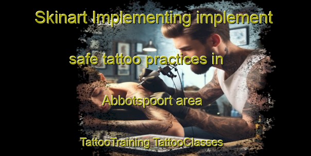 Skinart Implementing implement safe tattoo practices in Abbotspoort area | #TattooTraining #TattooClasses #SkinartTraining-South Africa