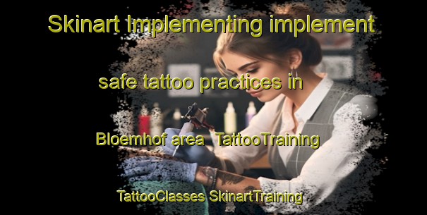 Skinart Implementing implement safe tattoo practices in Bloemhof area | #TattooTraining #TattooClasses #SkinartTraining-South Africa