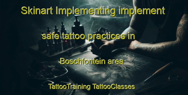 Skinart Implementing implement safe tattoo practices in Boschfontein area | #TattooTraining #TattooClasses #SkinartTraining-South Africa