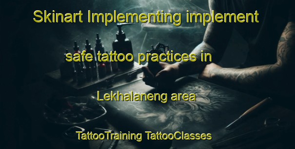 Skinart Implementing implement safe tattoo practices in Lekhalaneng area | #TattooTraining #TattooClasses #SkinartTraining-South Africa