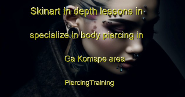 Skinart In-depth lessons in specialize in body piercing in Ga Komape area | PiercingTraining | PiercingClasses | SkinartTraining-South Africa