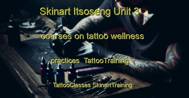 Skinart Itsoseng Unit 3 courses on tattoo wellness practices | #TattooTraining #TattooClasses #SkinartTraining-South Africa