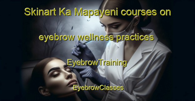 Skinart Ka Mapayeni courses on eyebrow wellness practices | EyebrowTraining | EyebrowClasses | SkinartTraining-South Africa