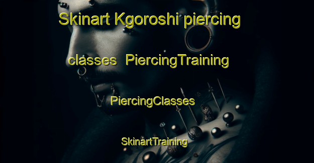 Skinart Kgoroshi piercing classes | PiercingTraining | PiercingClasses | SkinartTraining-South Africa