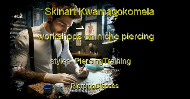 Skinart Kwamaqokomela workshops on niche piercing styles | #PiercingTraining #PiercingClasses #SkinartTraining-South Africa