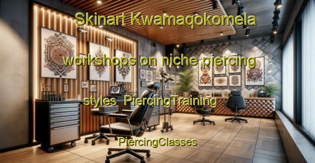 Skinart Kwamaqokomela workshops on niche piercing styles | #PiercingTraining #PiercingClasses #SkinartTraining-South Africa