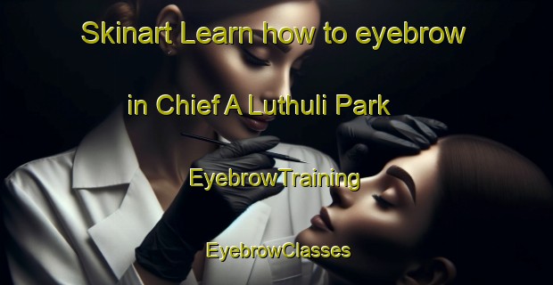 Skinart Learn how to eyebrow in Chief A Luthuli Park | EyebrowTraining | EyebrowClasses | SkinartTraining-South Africa