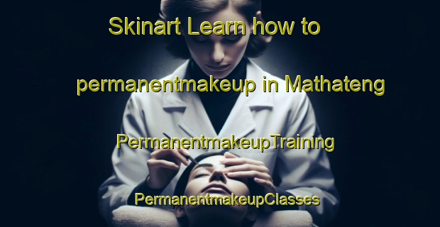 Skinart Learn how to permanentmakeup in Mathateng | PermanentmakeupTraining | PermanentmakeupClasses | SkinartTraining-South Africa
