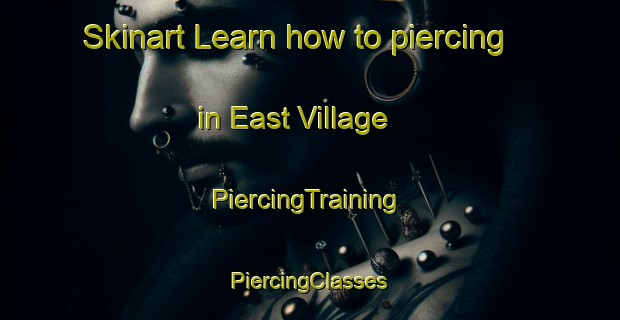 Skinart Learn how to piercing in East Village | #PiercingTraining #PiercingClasses #SkinartTraining-South Africa