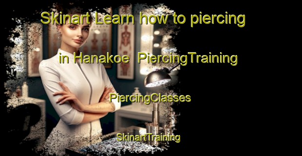 Skinart Learn how to piercing in Hanakoe | #PiercingTraining #PiercingClasses #SkinartTraining-South Africa