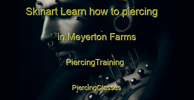 Skinart Learn how to piercing in Meyerton Farms | #PiercingTraining #PiercingClasses #SkinartTraining-South Africa