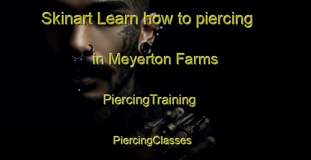 Skinart Learn how to piercing in Meyerton Farms | PiercingTraining | PiercingClasses | SkinartTraining-South Africa