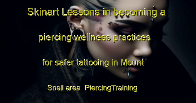 Skinart Lessons in becoming a piercing wellness practices for safer tattooing in Mount Snell area | PiercingTraining | PiercingClasses | SkinartTraining-South Africa