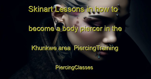 Skinart Lessons in how to become a body piercer in the Khunkwe area | PiercingTraining | PiercingClasses | SkinartTraining-South Africa