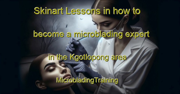 Skinart Lessons in how to become a microblading expert in the Kgotlopong area | MicrobladingTraining | MicrobladingClasses | SkinartTraining-South Africa