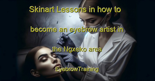 Skinart Lessons in how to become an eyebrow artist in the Ngxeko area | EyebrowTraining | EyebrowClasses | SkinartTraining-South Africa