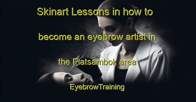 Skinart Lessons in how to become an eyebrow artist in the Platsambok area | EyebrowTraining | EyebrowClasses | SkinartTraining-South Africa