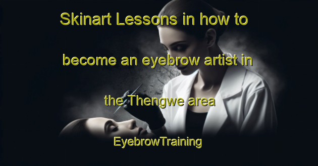 Skinart Lessons in how to become an eyebrow artist in the Thengwe area | EyebrowTraining | EyebrowClasses | SkinartTraining-South Africa