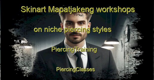 Skinart Mapatjakeng workshops on niche piercing styles | PiercingTraining | PiercingClasses | SkinartTraining-South Africa