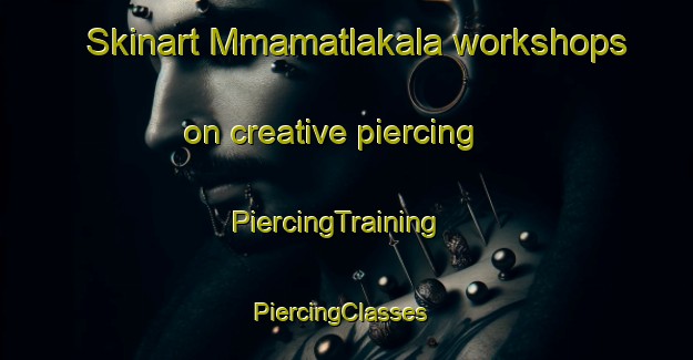 Skinart Mmamatlakala workshops on creative piercing | PiercingTraining | PiercingClasses | SkinartTraining-South Africa